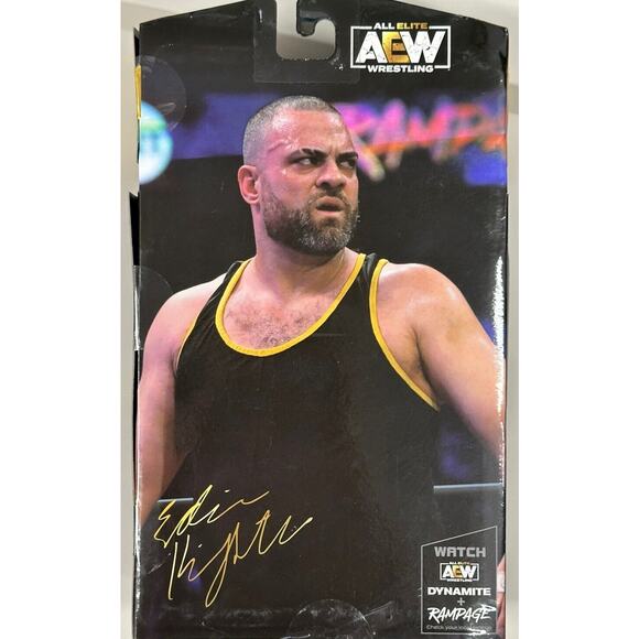 AEW Unrivaled Collection Eddie Kingston Action Figure #135 Walmart Exclusive New - Picture 4 of 4